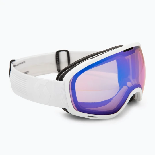 Zdjęcie produktu Gogle narciarskie SCOTT Unlimited II OTG mineral white/amp iluminator blue chrome