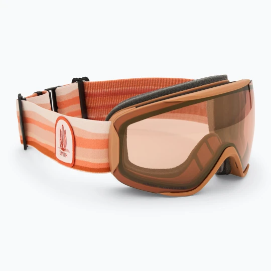 Zdjęcie produktu Gogle narciarskie Smith Moment mirage / chromapop pro photochromic gold mirror Brązowy