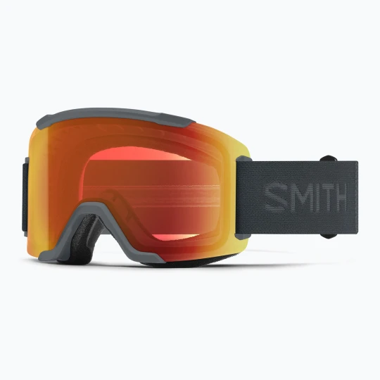 Zdjęcie produktu Gogle narciarskie Smith Squad S2 slate / chromapop everyday red mirror Szary