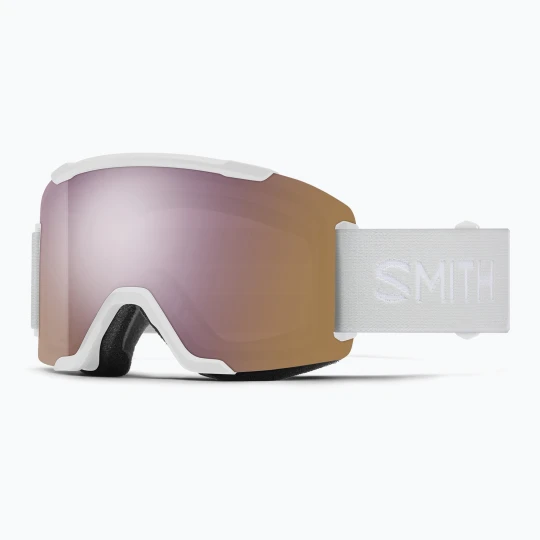 Zdjęcie produktu Gogle narciarskie Smith Squad S2 white vapor / chromapop everyday rose gold mirror