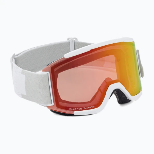 Zdjęcie produktu Gogle narciarskie Smith Squad white vapor / chromapop photochromic red mirror