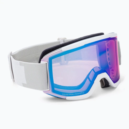 Zdjęcie produktu Gogle narciarskie Smith Squad white vapor / chromapop photochromic rose flash