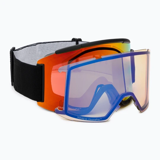 Zdjęcie produktu Gogle narciarskie Smith Squad XL black / everyday red mirror / storm yellow flash