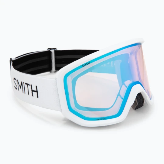Zdjęcie produktu Gogle narciarskie Smith Transfer white / blue sensor mirror