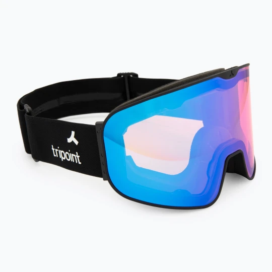Zdjęcie produktu Gogle narciarskie Tripoint 109 Tumba Peak matt black/orange/blue multi ultravue