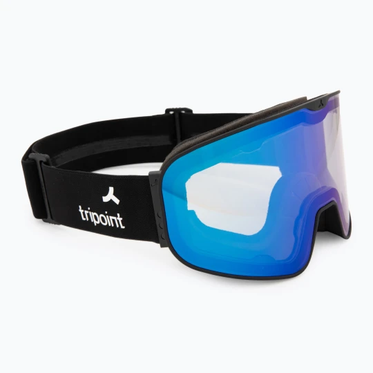 Zdjęcie produktu Gogle narciarskie Tripoint 109 Tumba Peak matt black/smoke/blue multi cromic