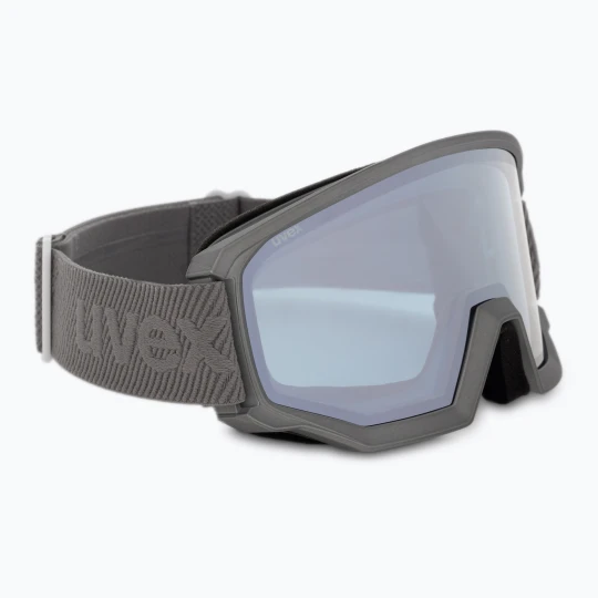 Zdjęcie produktu Gogle narciarskie UVEX Athletic FM rhino matt / mirror silver blue Szary