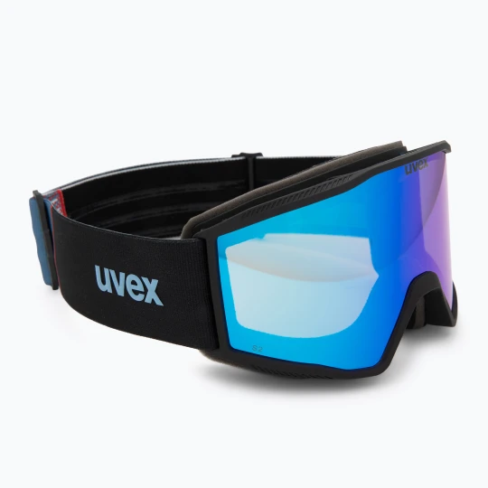 Zdjęcie produktu Gogle narciarskie UVEX Blast CV black matt / mirror blue