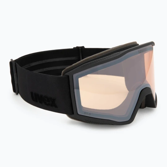 Zdjęcie produktu Gogle narciarskie Uvex Blast V black matt / vario silver mirror