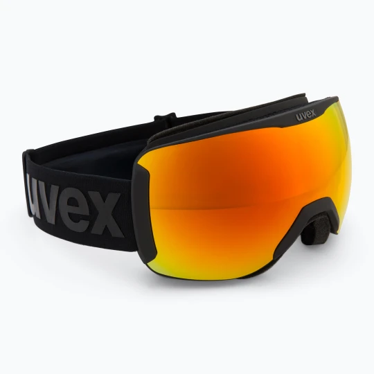 Zdjęcie produktu Gogle narciarskie UVEX Downhill 2100 CV black matt / mirror orange yellow