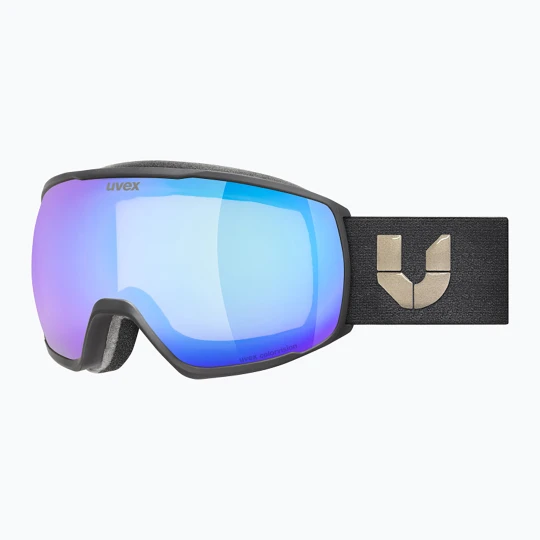 Zdjęcie produktu Gogle narciarskie UVEX Ultimate Victorious CV S2 black matt / mirror sapphire