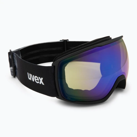 Zdjęcie produktu Gogle narciarskie UVEX Victorious FM black matt / mirror blue