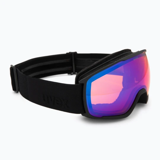 Zdjęcie produktu Gogle narciarskie UVEX Victorious S FM black matt / mirror blue