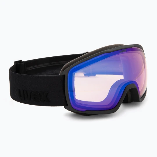 Zdjęcie produktu Gogle narciarskie UVEX Victorious S V black matt / vario blue mirror