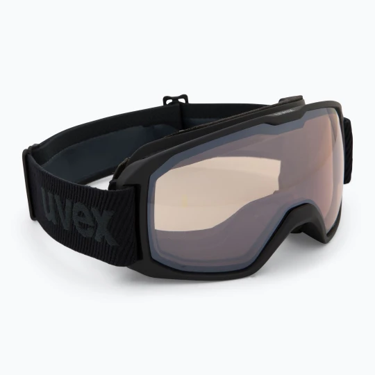 Zdjęcie produktu Gogle narciarskie UVEX Xcitd V black matt / mirror silver clear