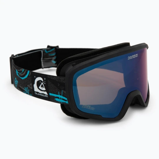 Zdjęcie produktu Gogle snowboardowe dziecięce Quiksilver Shredder rave mix/clux ml blue Czarny