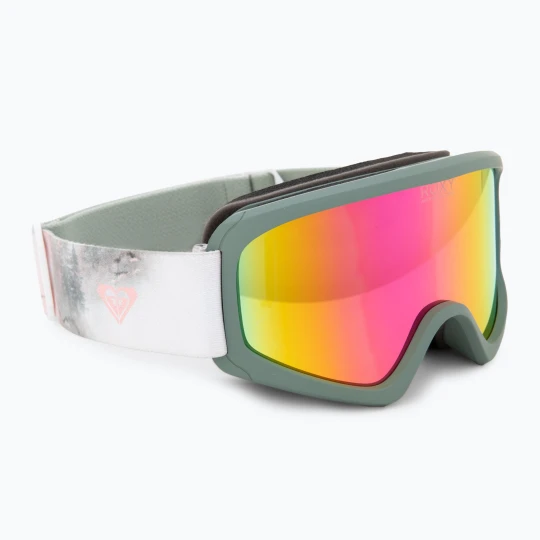 Zdjęcie produktu Gogle snowboardowe dziecięce ROXY Sunny Ride Girl mystery fog / rose gold mi Zielony