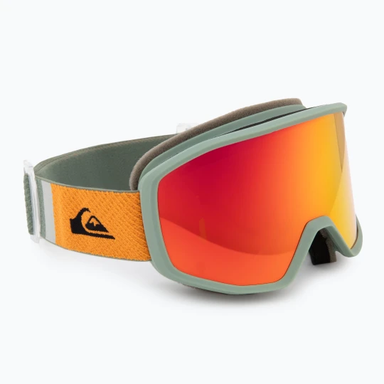 Zdjęcie produktu Gogle snowboardowe męskie Quiksilver Harper sea spray/red ml Zielony