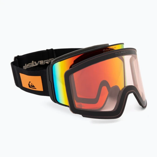 Zdjęcie produktu Gogle snowboardowe męskie Quiksilver Storm MG black/clux ml red