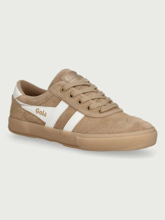 Zdjęcie produktu Gola Badminton Suede Trainer sneakersy damskie zamszowe beżowy