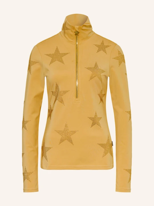 Zdjęcie produktu Goldbergh Midlayer Yura Z Kamieniami Ozdobnymi gelb ŻÓŁTY