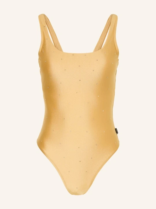 Zdjęcie produktu Goldbergh Strój Kąpielowy Breezea Z Kamieniami Ozdobnymi gold