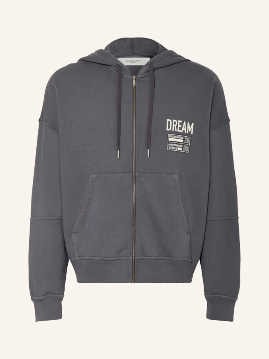 Zdjęcie produktu Golden Goose Bluza Rozpinana Journey grau CZIEMNOSZARY