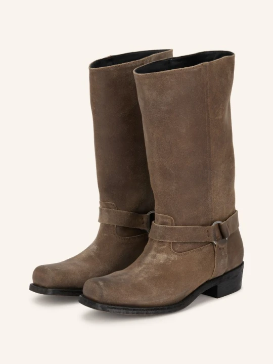Zdjęcie produktu Golden Goose Botki Motocyklowe beige
