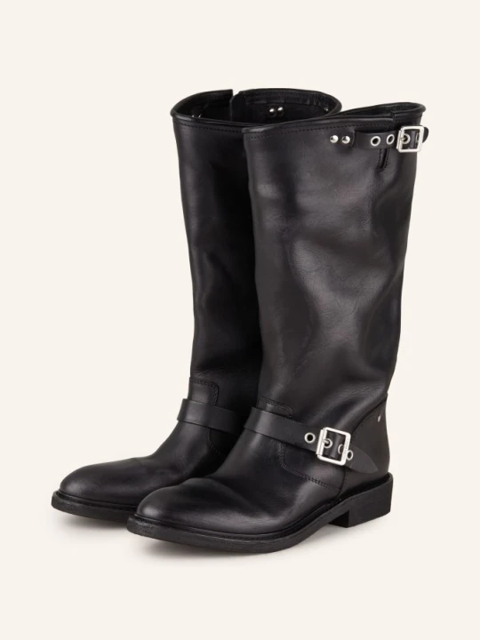 Zdjęcie produktu Golden Goose Botki Motocyklowe schwarz CZARNY