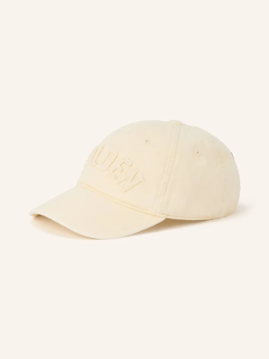 Zdjęcie produktu Golden Goose Czapka Z Daszkiem Z Nitami beige
