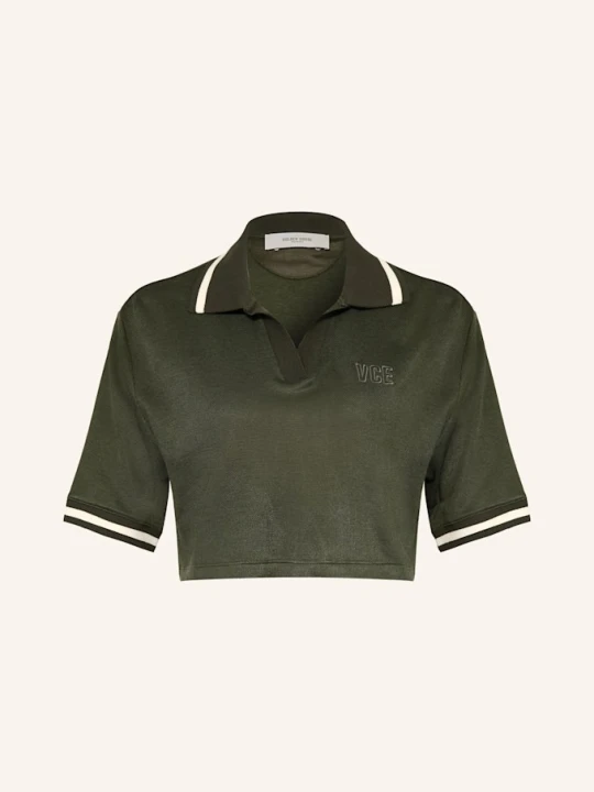Zdjęcie produktu Golden Goose Koszulka Polo Z Dżerseju gruen CIEMNOZIELONY