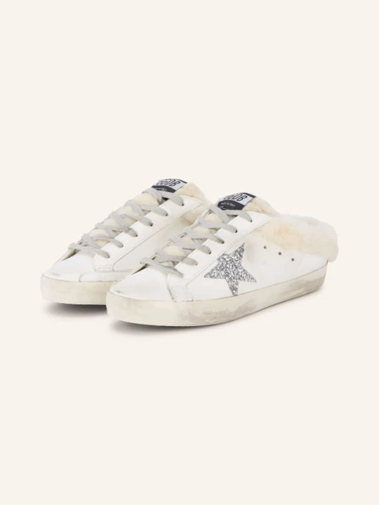 Zdjęcie produktu Golden Goose Mule Super-Star weiss biały