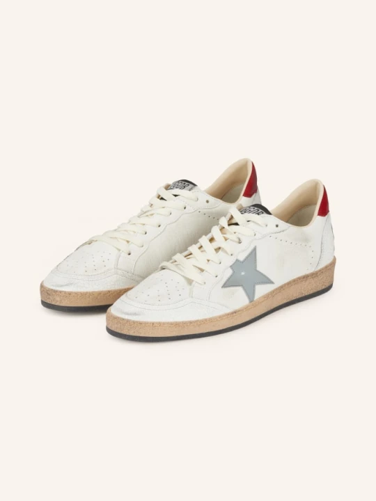 Zdjęcie produktu Golden Goose Sneakersy Ball Star weiss KREMOWY