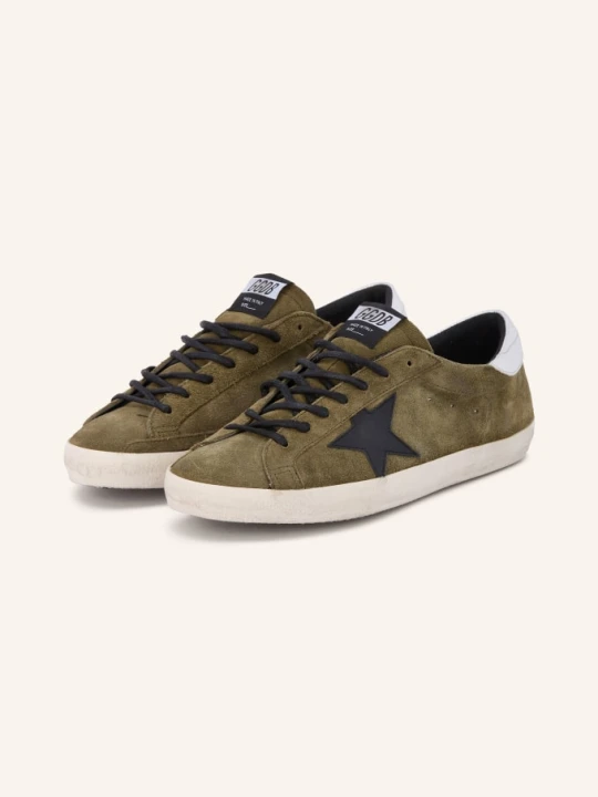 Zdjęcie produktu Golden Goose Sneaker Super Star gruen beżowy