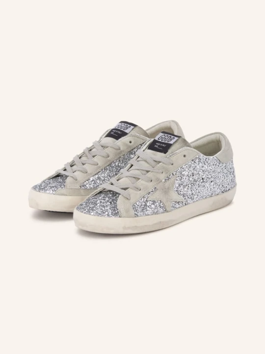 Zdjęcie produktu Golden Goose Sneaker Super-Star silber