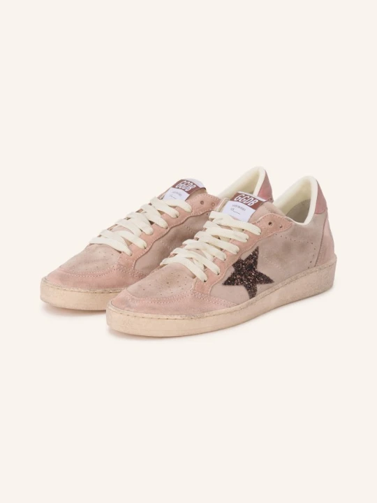 Zdjęcie produktu Golden Goose Sneakerki Ball Star Z Kamieniami Ozdobnymi rosa różowy
