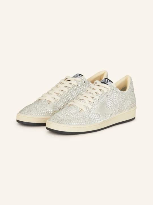 Zdjęcie produktu Golden Goose Sneakersy Ball Star Z Ozdobnymi Kamykami grau JASNOCZARY