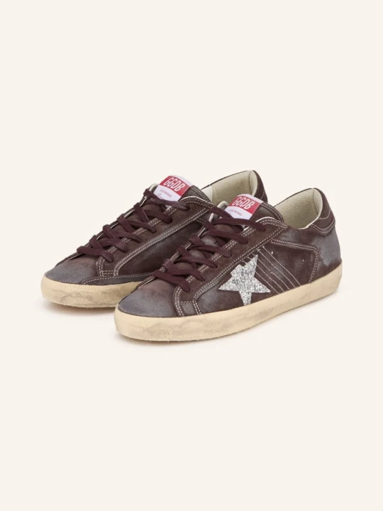 Zdjęcie produktu Golden Goose Trampki Super-Star lila purpurowy