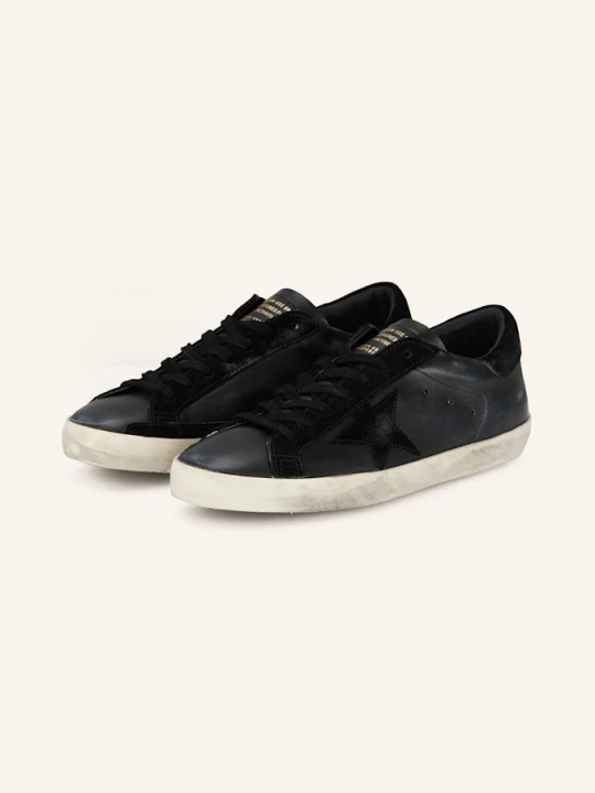 Zdjęcie produktu Golden Goose Sneakersy Super-Star schwarz CZARNY