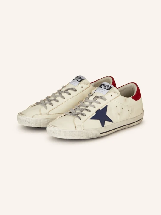 Zdjęcie produktu Golden Goose Sneakersy Super-Star weiss KREMOWY