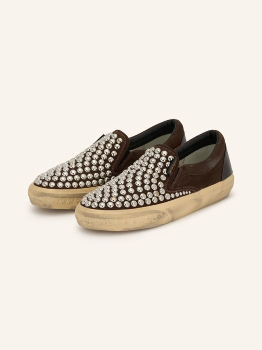 Zdjęcie produktu Golden Goose Sneakersy Wsuwane Vce Z Nitami braun brązowy