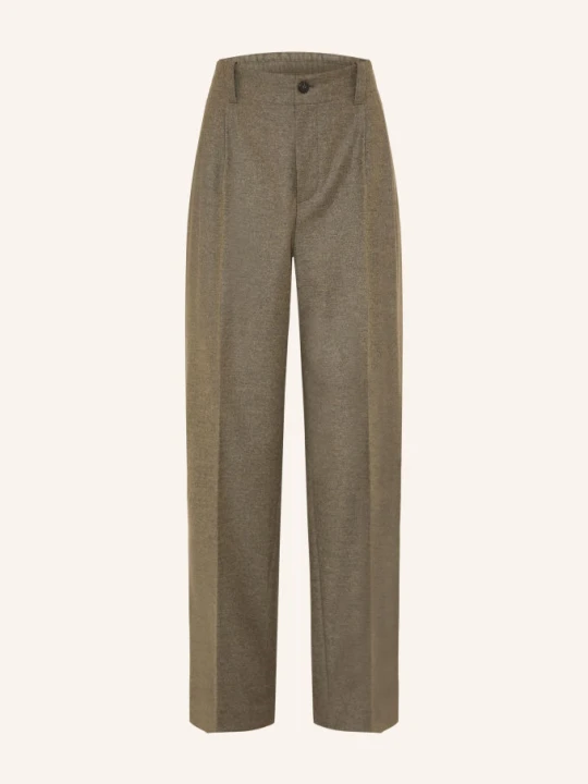 Zdjęcie produktu Golden Goose Spodnie Flanelowe Journey O Kroju Regular Fit grau SZARY