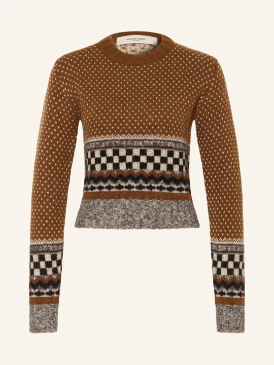 Zdjęcie produktu Golden Goose Sweter Journey braun brązowy