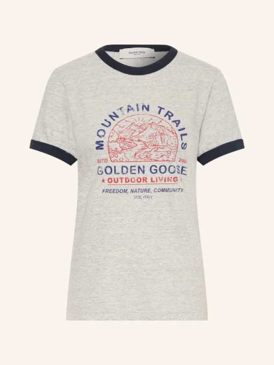 Zdjęcie produktu Golden Goose T-Shirt Journey grau szary