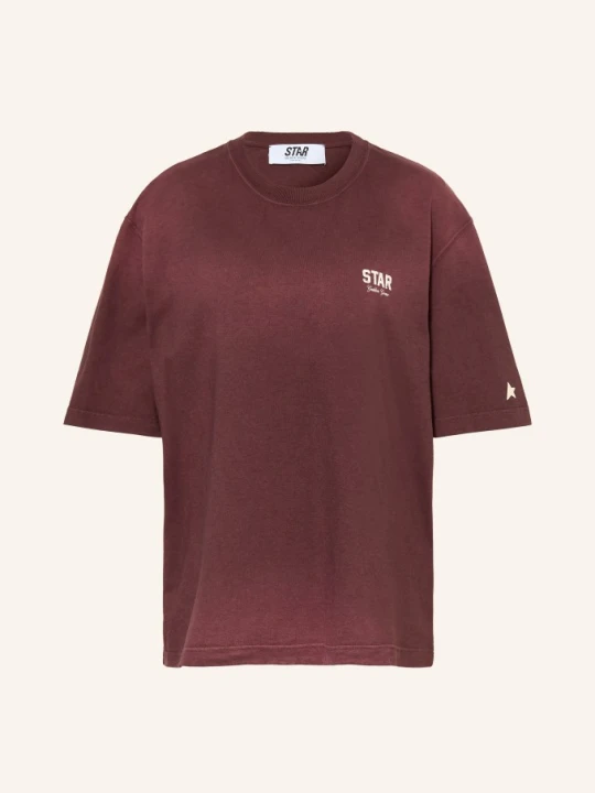 Zdjęcie produktu Golden Goose T-Shirt Star rot CIEMNOCZERWONY