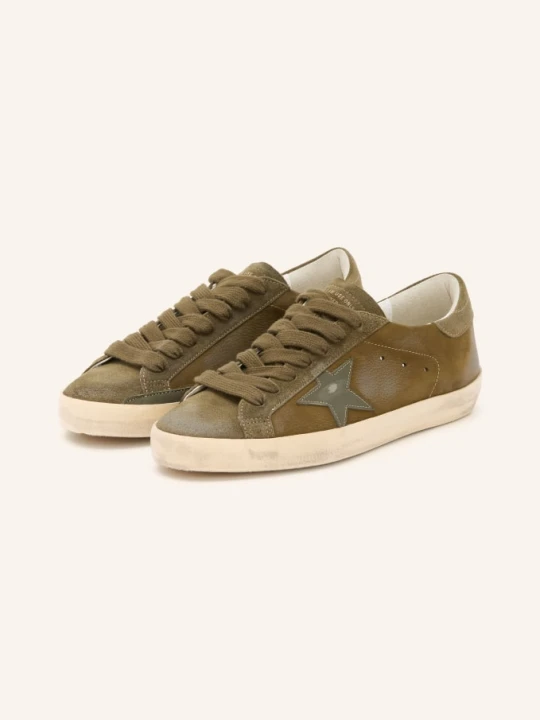 Zdjęcie produktu Golden Goose Trampki Super-Star gruen OLIWKOWY