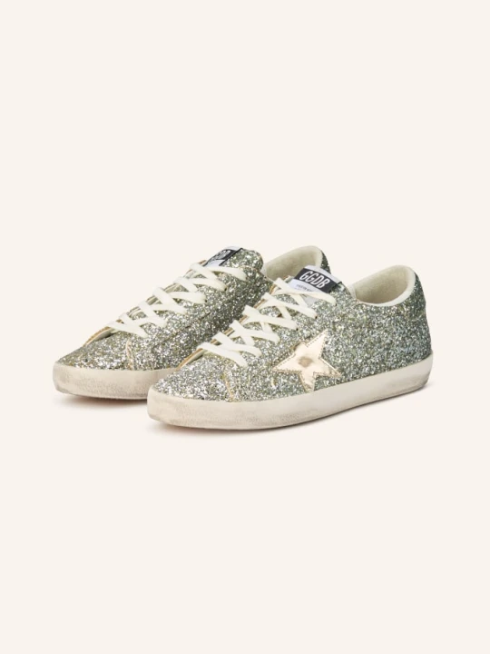 Zdjęcie produktu Golden Goose Trampki Super-Star silber srebrny