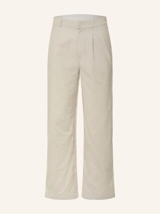 Zdjęcie produktu Goldwin Spodnie Z Sztruksu O Kroju Regular Fit beige
