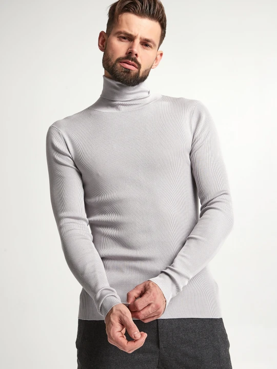 Zdjęcie produktu Golf męski jedwabny DOLCE & GABBANA