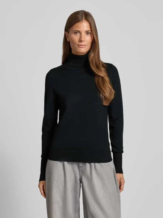 Zdjęcie produktu Golf o kroju regular fit z imitacji dzianiny Jake*s Czarny
